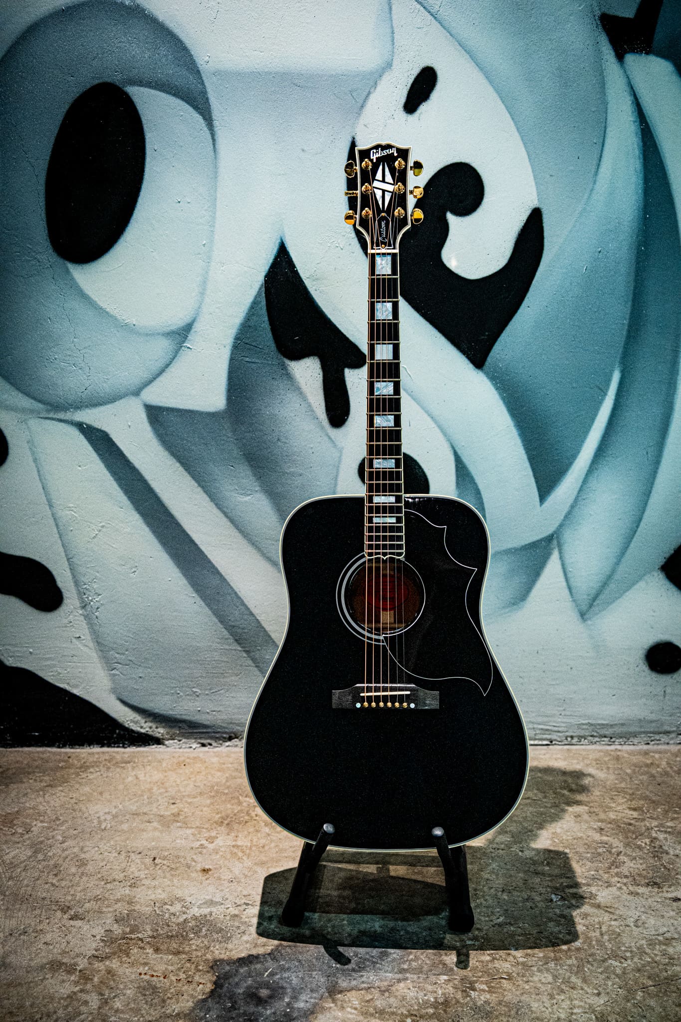 Gibson - Hummingbird Custom Ebony