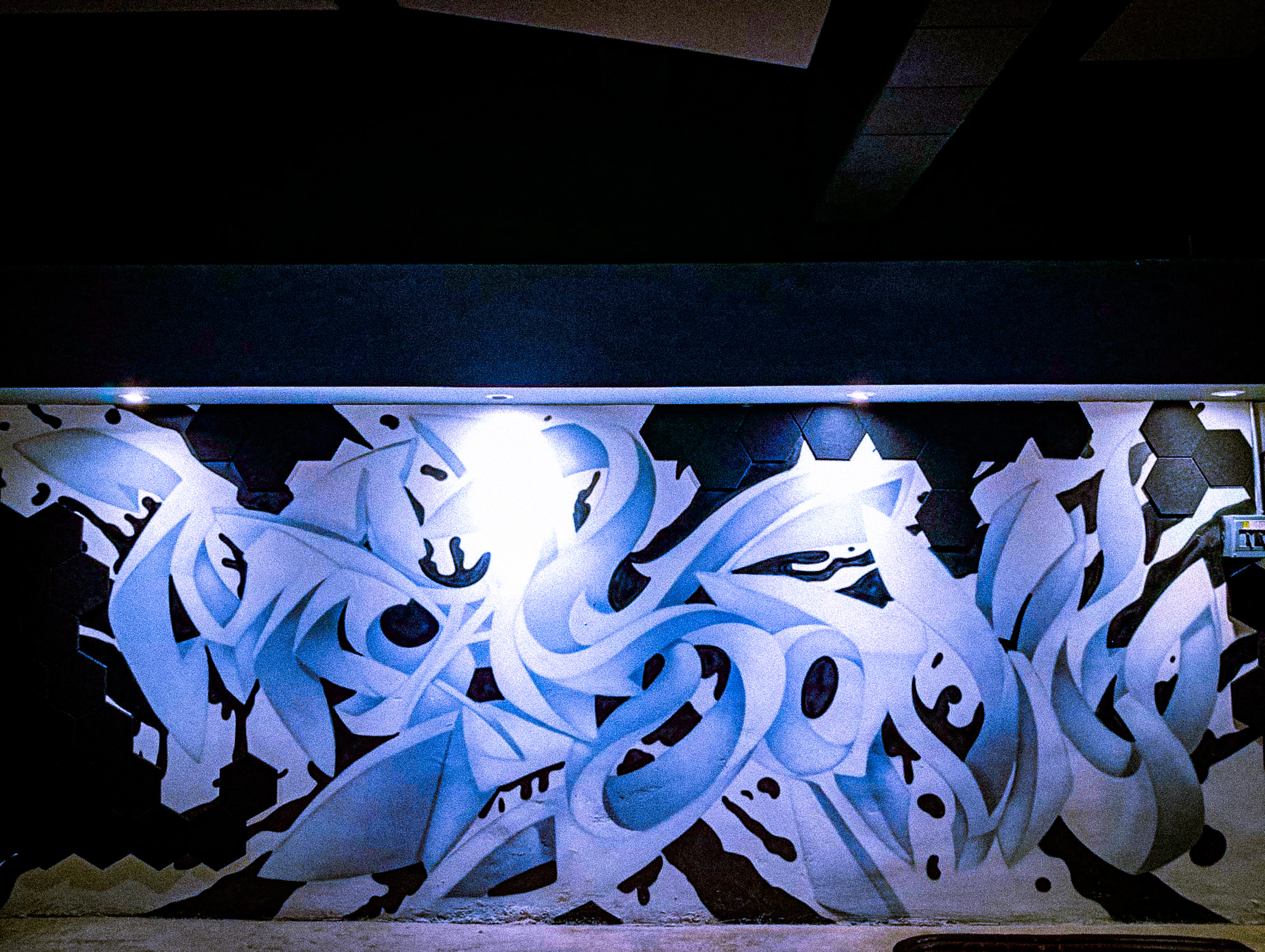 Mural del artista urbano Frase