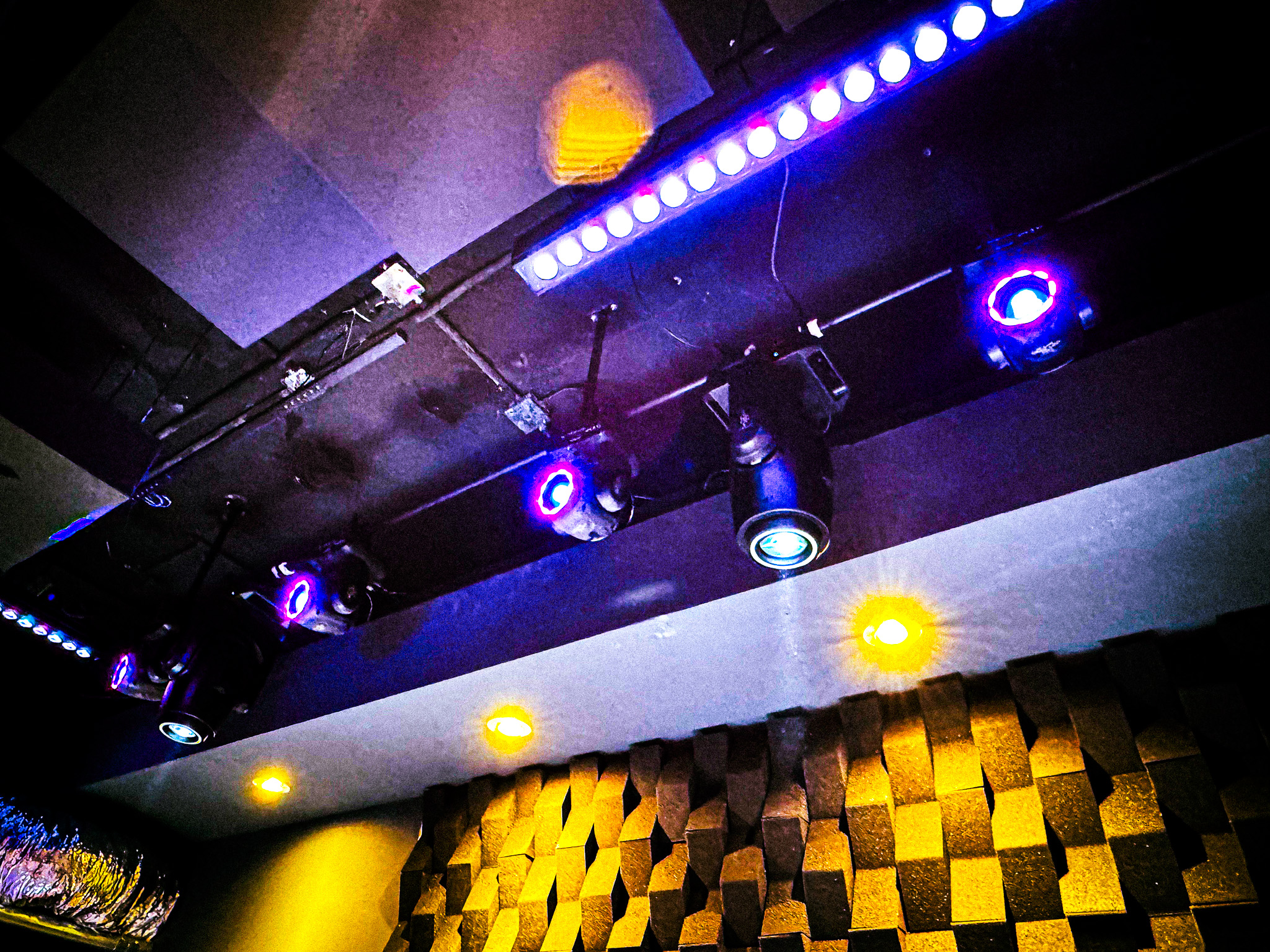 Luces para sesiones en vivo